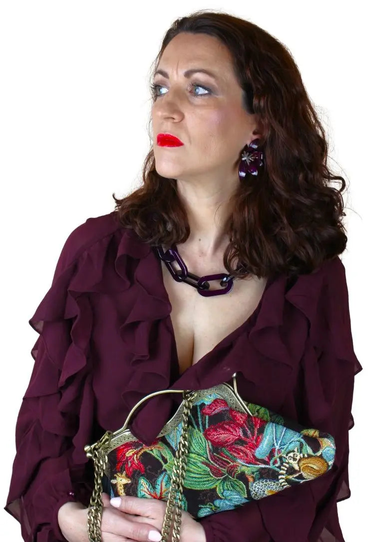 Collar Eslabones Bicolor