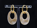 Pendientes Aro Gota Dorada