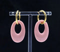 Pendientes Gota Rosa