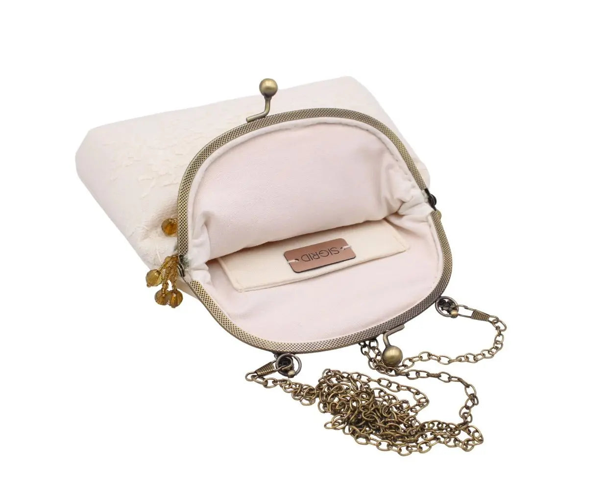 Bolso Encaje y Ámbar