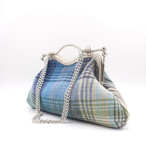 Bolso Cuadros Blue