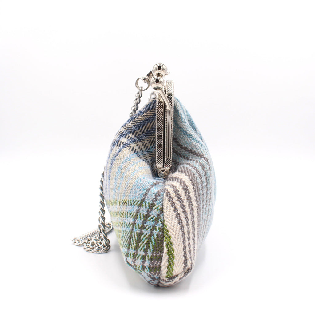 Bolso Cuadros Blue