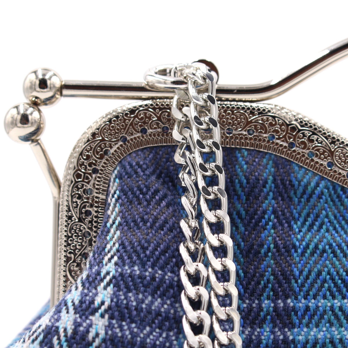 Bolso Cuadros Blue