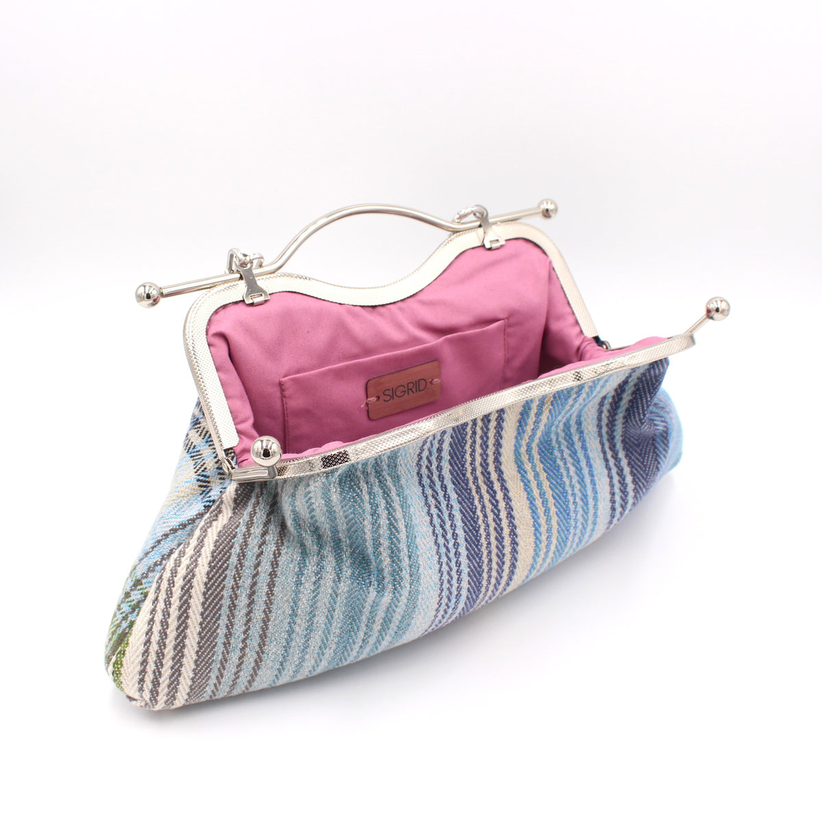 Bolso Cuadros Blue