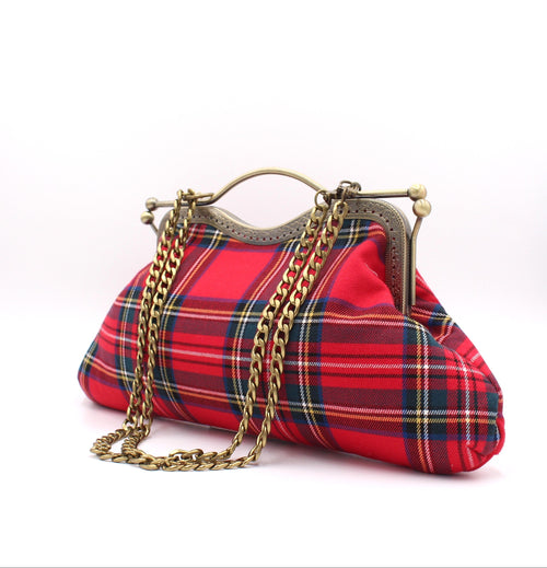 Bolso Escocés Rojo