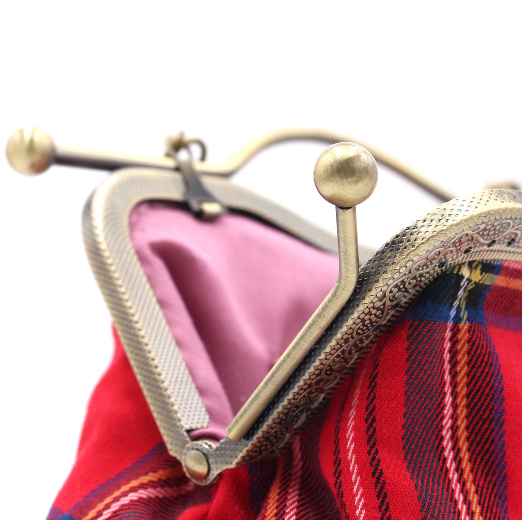 Bolso Escocés Rojo