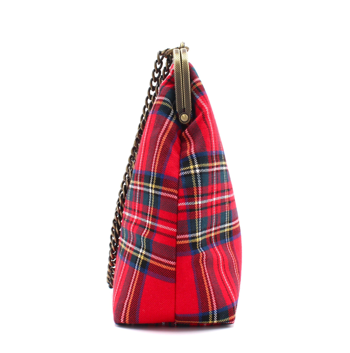 Bolso Escocés Rojo M