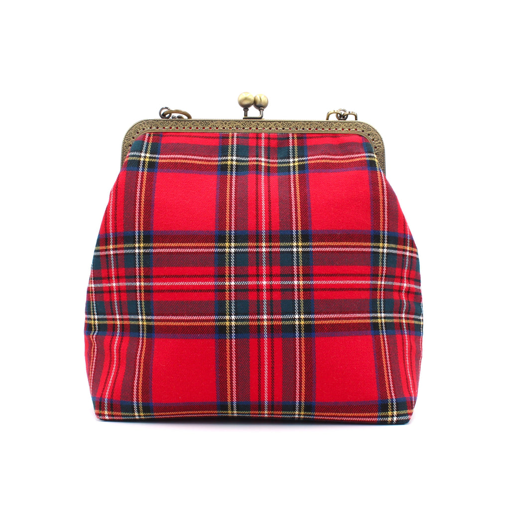 Bolso Escocés Rojo M