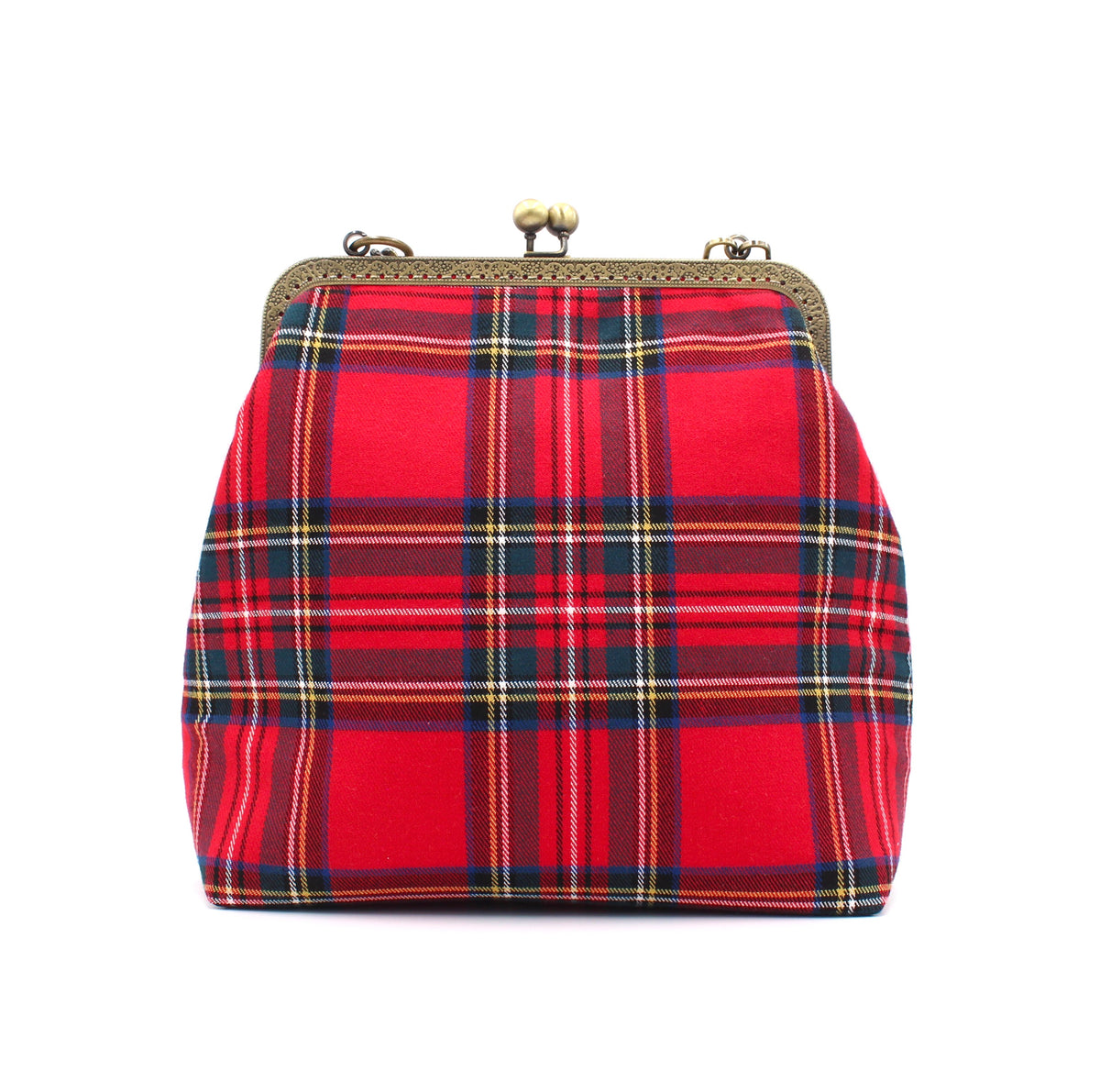 Bolso Escocés Rojo M