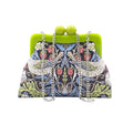 Bolso Pajaritos Grises Charol