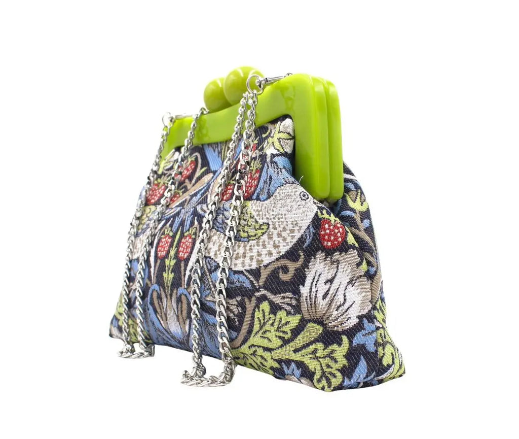 Bolso Pajaritos Grises Charol