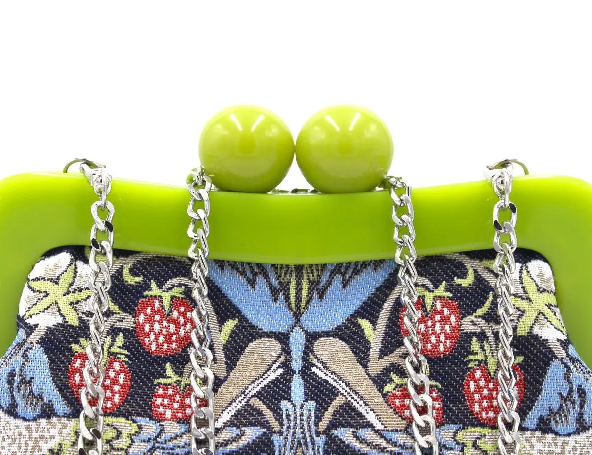 Bolso Pajaritos Grises Charol