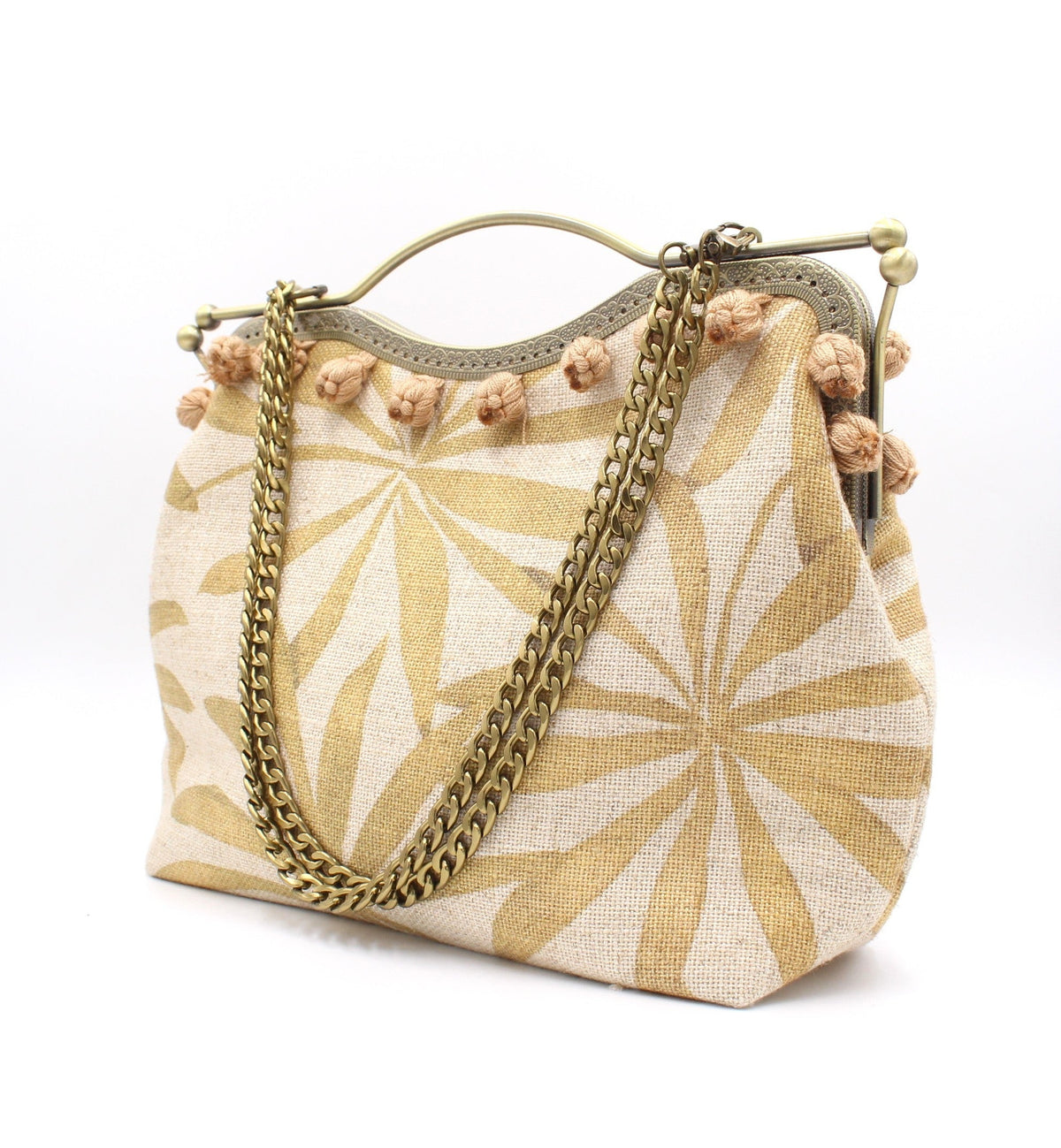 Bolso Palma Ocre XL