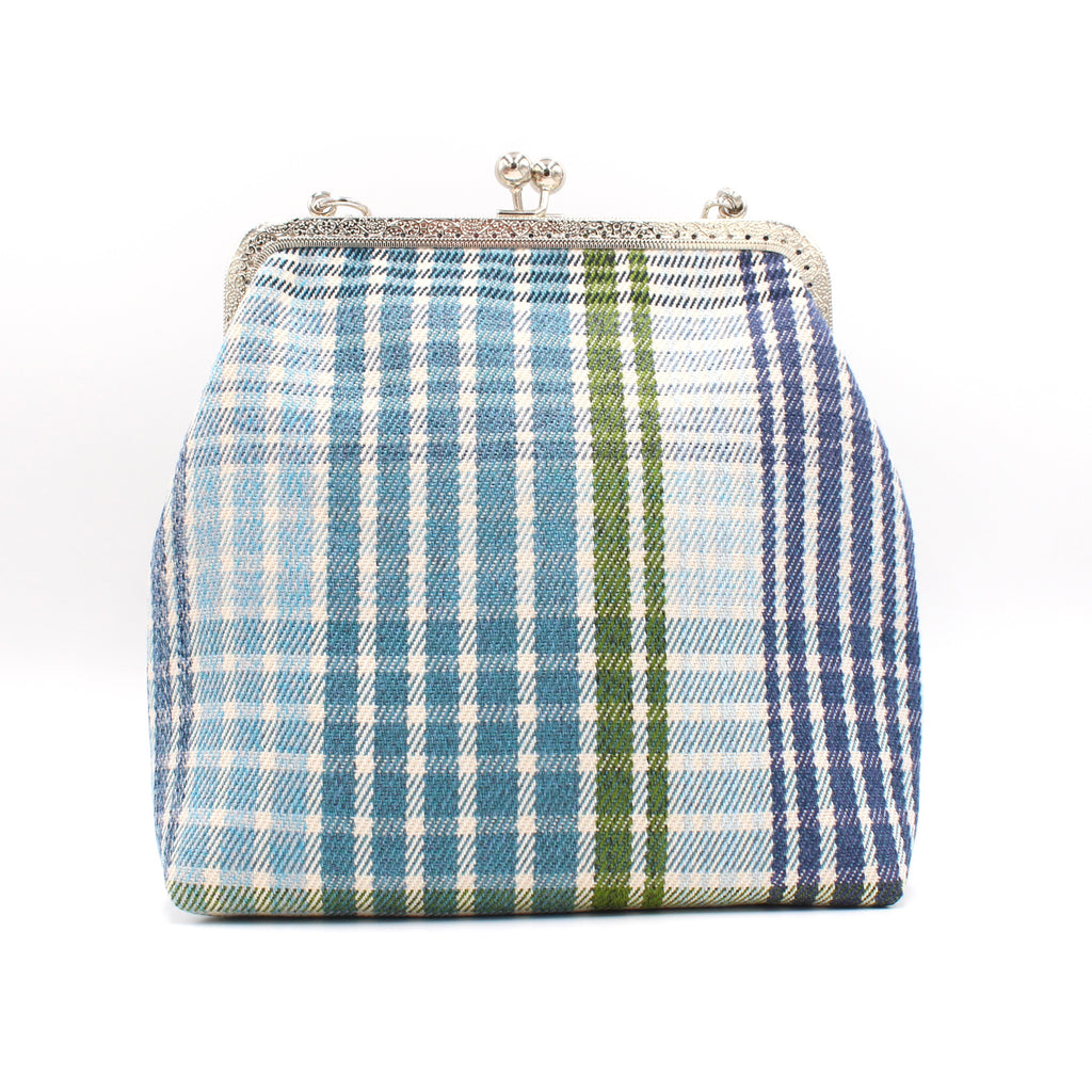 Bolso Rombos Turquesa