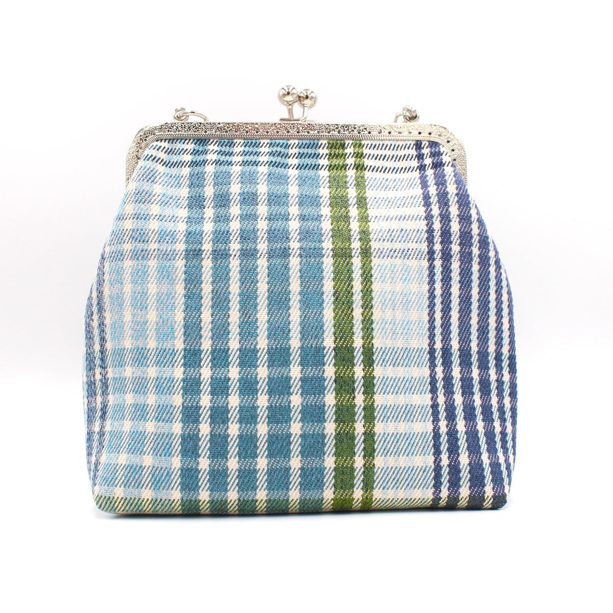 Bolso Rombos Turquesa