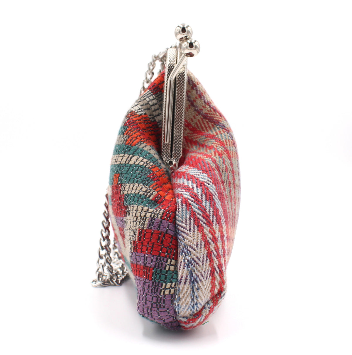 Bolso Rombos Lila