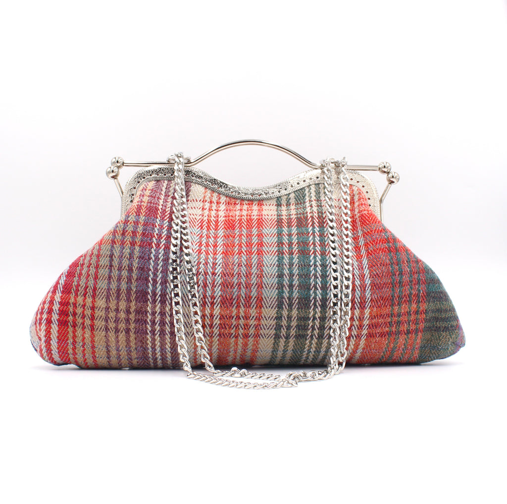 Bolso Rombos Lila