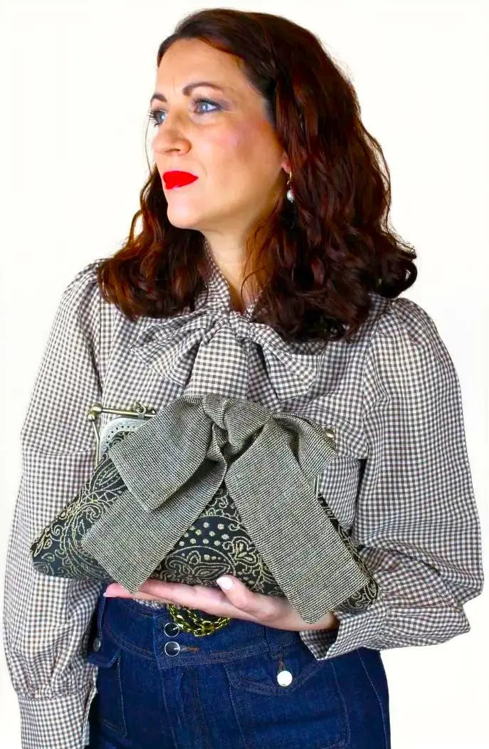 Bolso Lazo Bronce