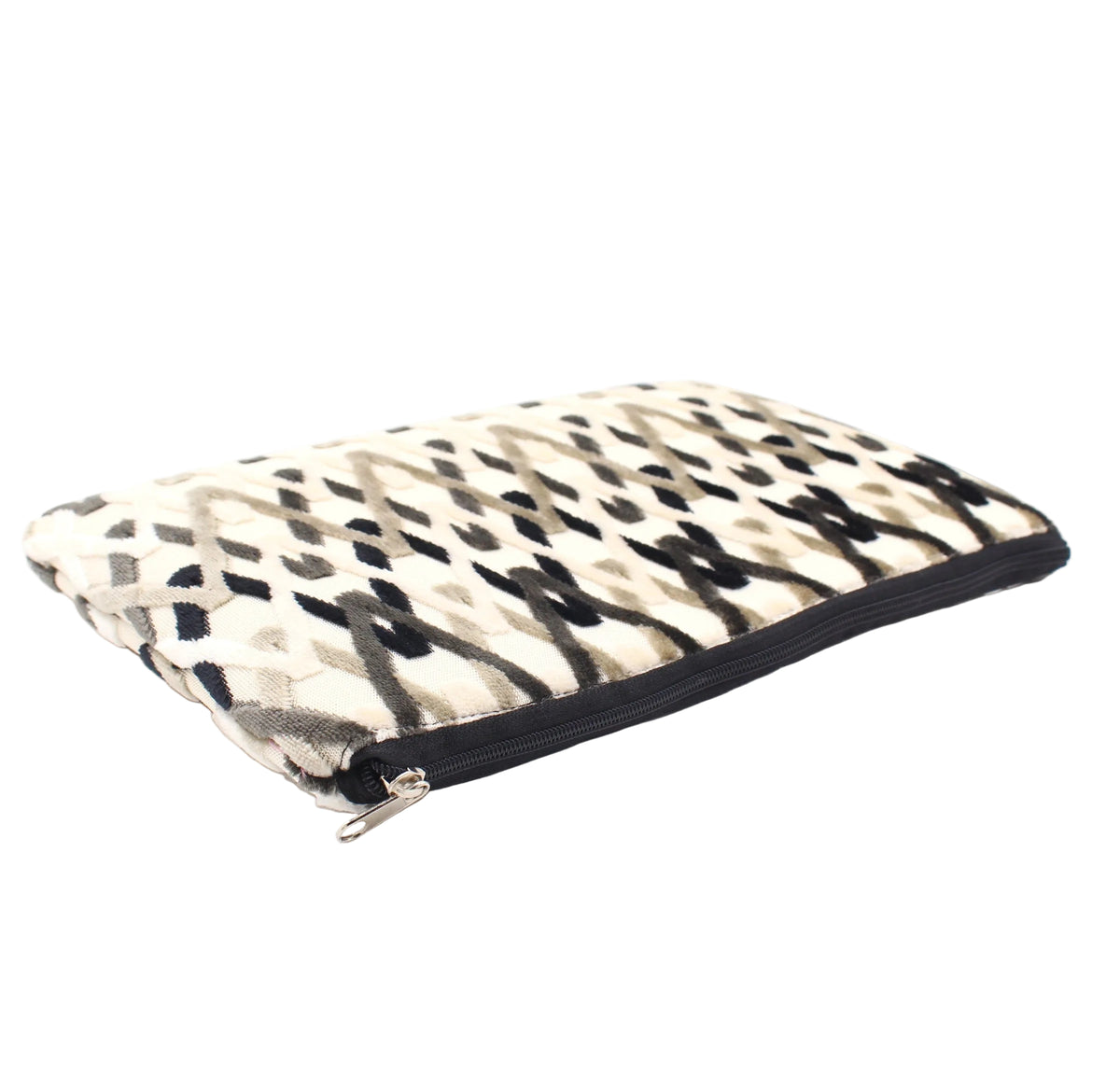 Cartera Rombo Gris
