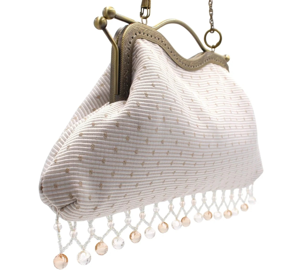 Bolso Marfil Cristal
