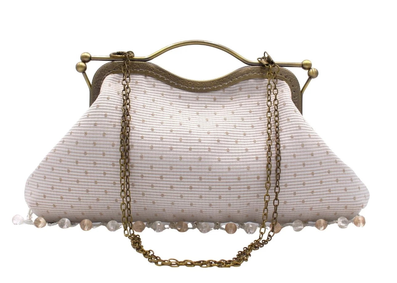 Bolso Marfil Cristal