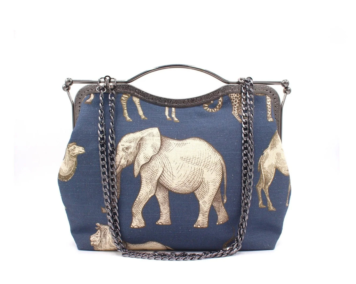 Bolso Animal Blue XL