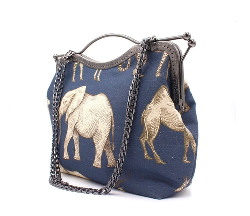 Bolso Animal Blue XL