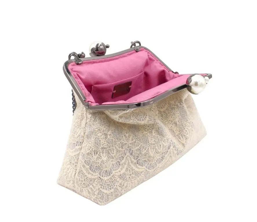 Bolso Gris Perlado