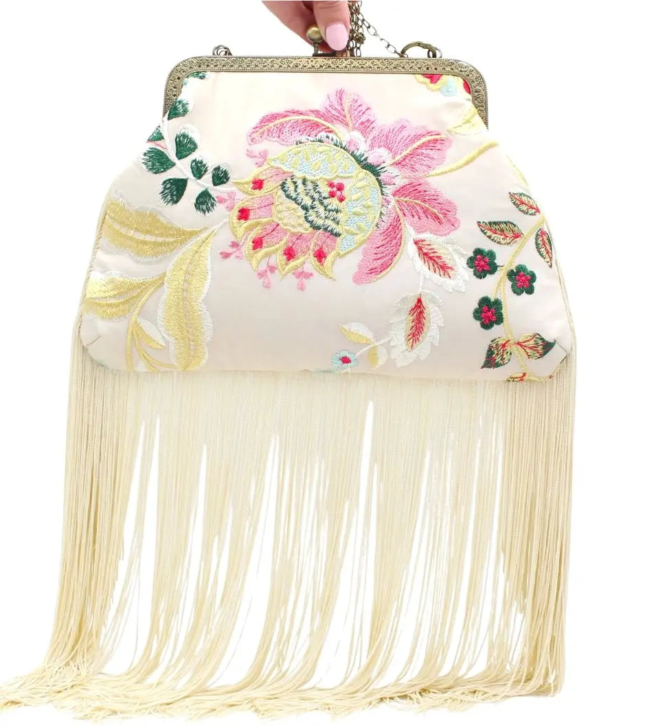 Bolso Mantón Marfil