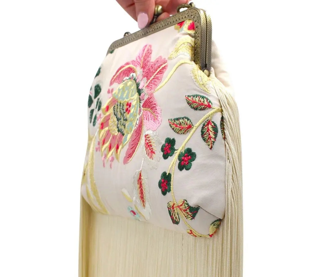 Bolso Mantón Marfil