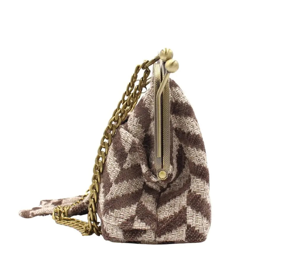 Bolso Marrón Espiga