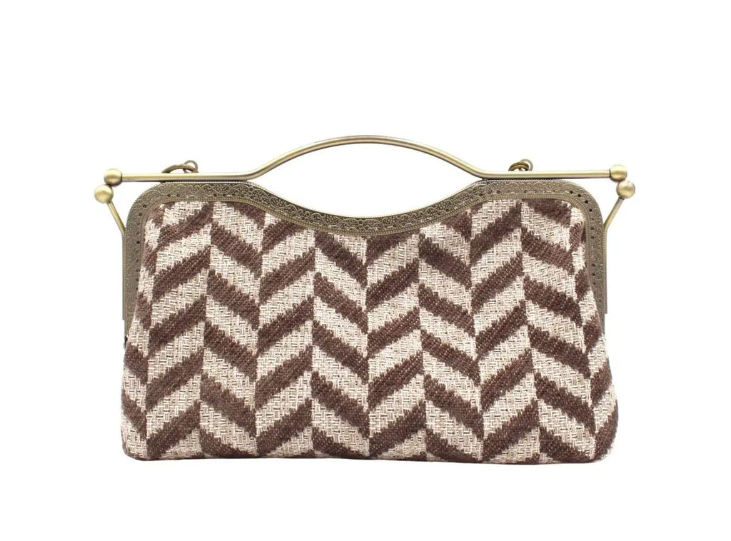 Bolso Marrón Espiga