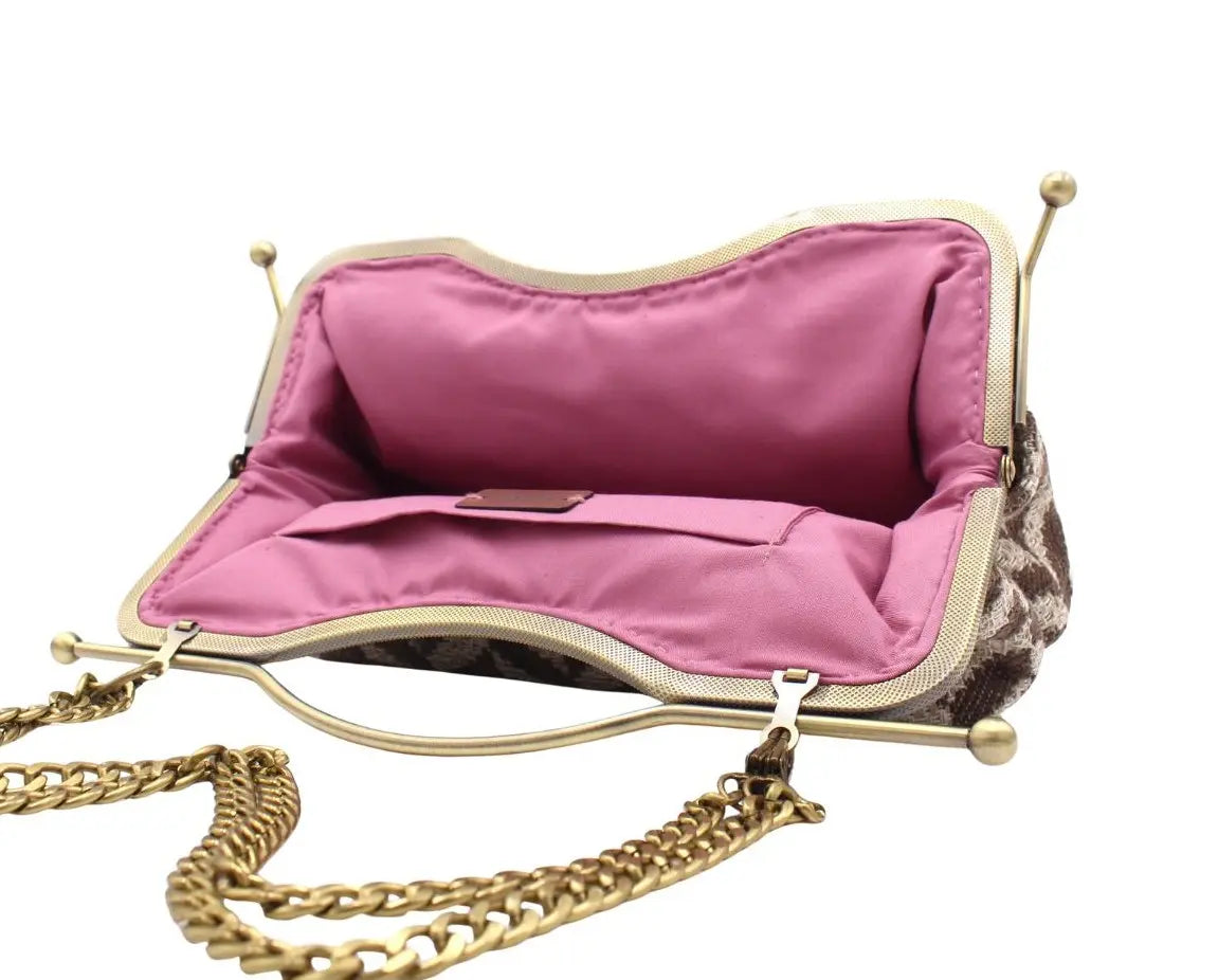 Bolso Marrón Espiga