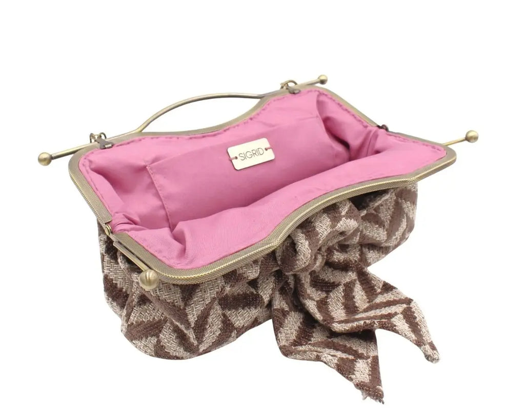 Bolso Marrón Espiga