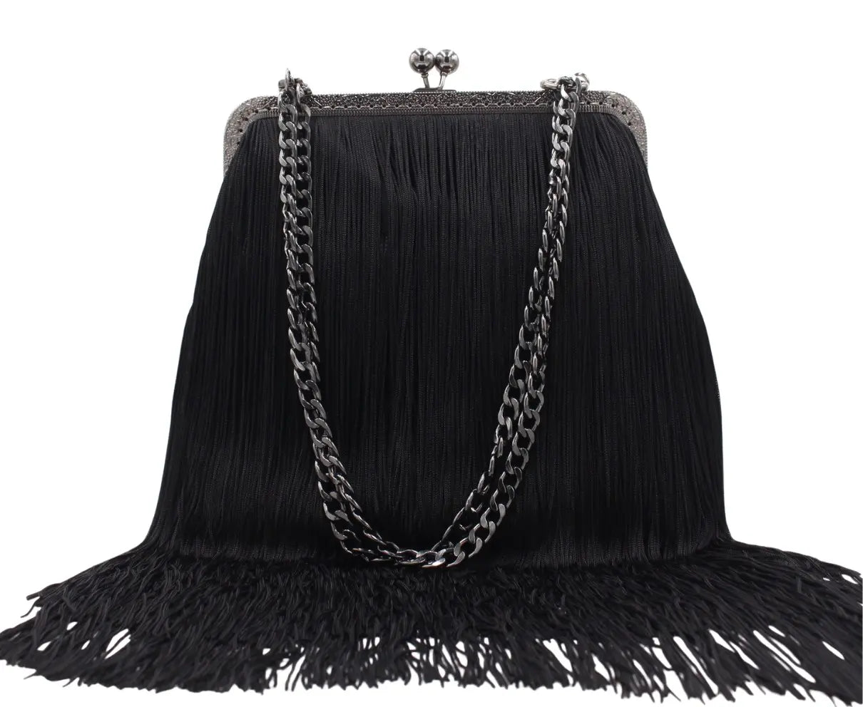 Bolso Cascada Negro
