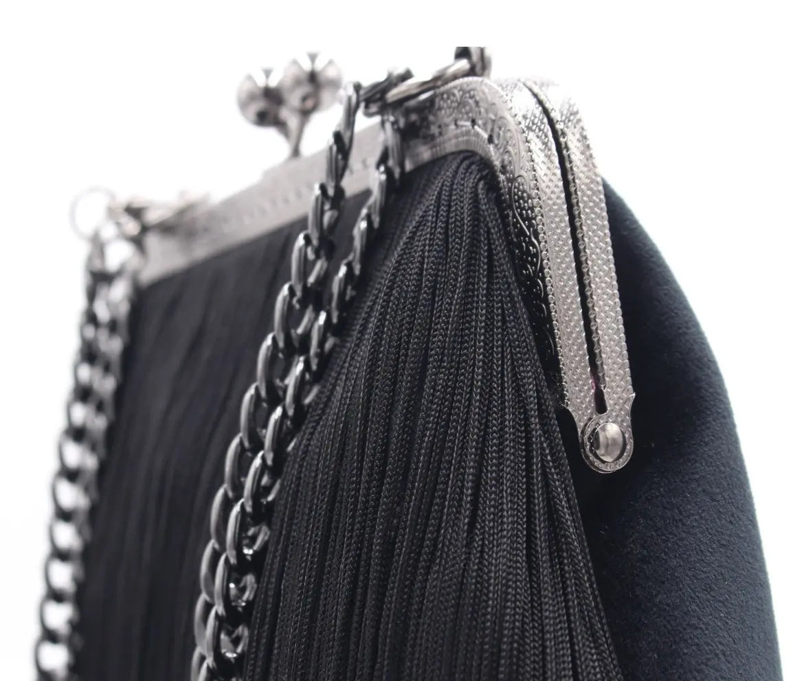 Bolso Cascada Negro